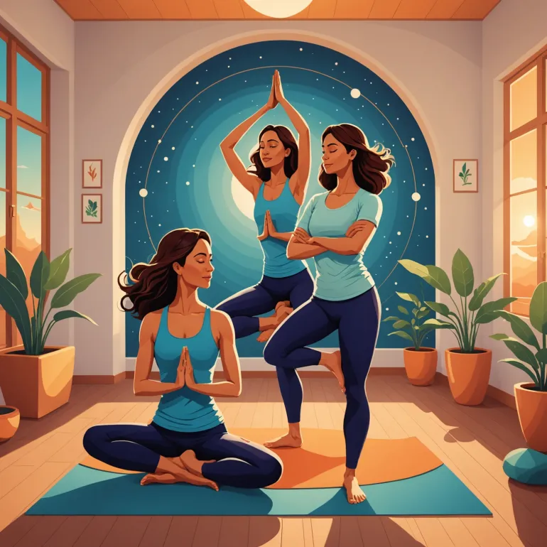 Йога на троих: новое измерение совместной практики